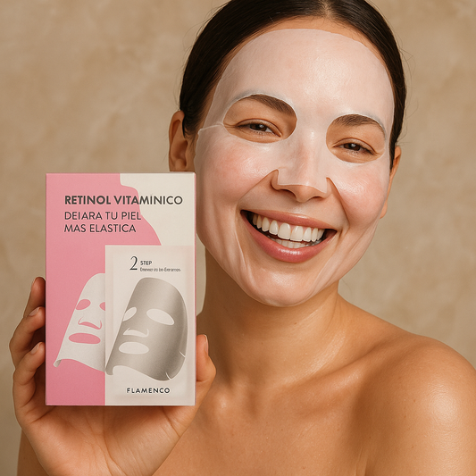 RetinoLift™ | X10 Mascarilla Antiarrugas con Retinol + Vitamina A