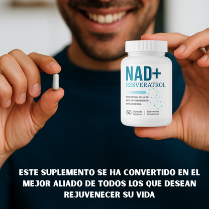 NAD+RESVERATROL® – Renová tu cuerpo desde adentro