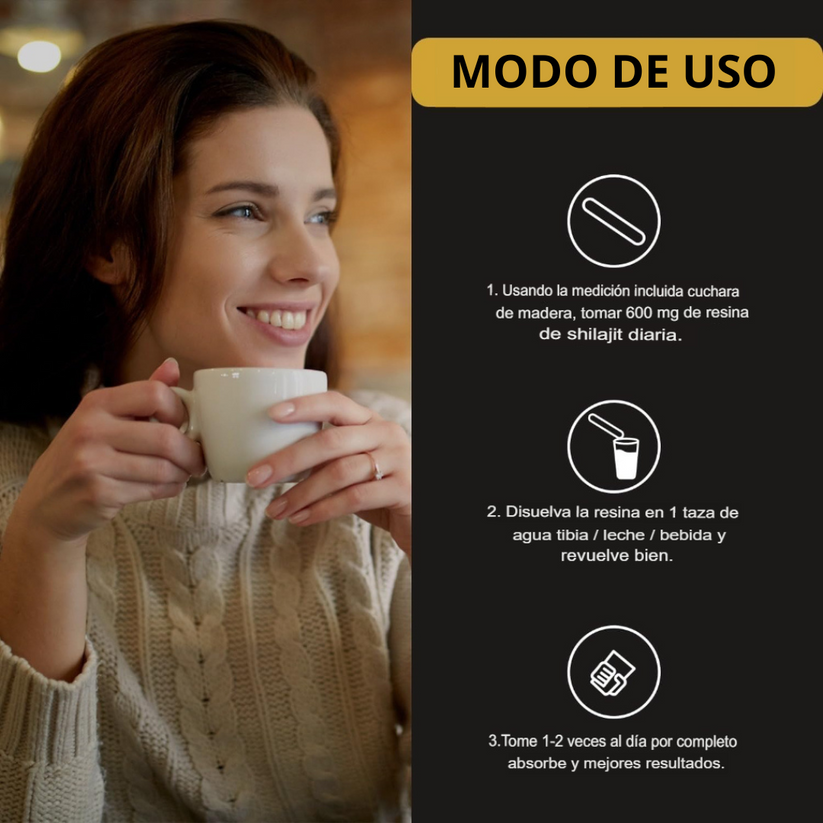 Shilajit™ 100% Puro y Original